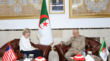 Saïd Chanegriha reçoit l’ambassadrice US en Algérie