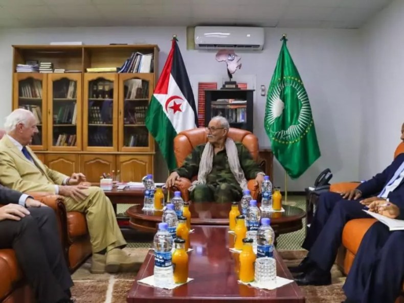 De Mistura rencontre le président sahraoui