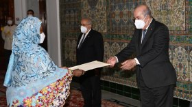 سفيرة نيجيريا: أبلغت الرئيس تبون التزام أبوجا بمشروع أنبوب الغاز