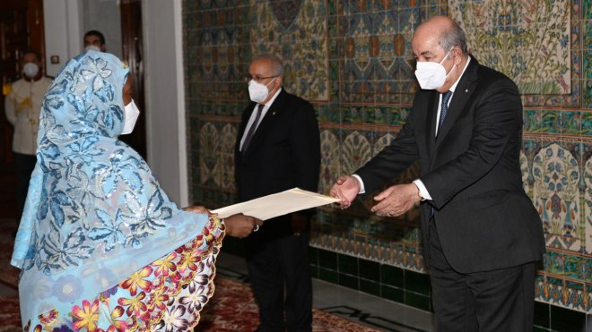 سفيرة نيجيريا: أبلغت الرئيس تبون التزام أبوجا بمشروع أنبوب الغاز