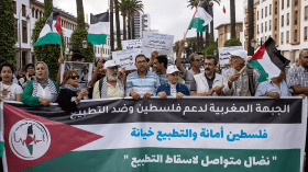 المغاربة في الشارع مجددا رفضا لتطبيع النظام مع الكيان الصهيوني