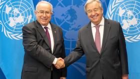 بالفيديو.. غوتيريش يصل إلى الجزائر للمشاركة كضيف شرف في القمة العربية