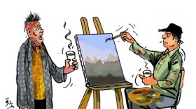 القهوة.. صورة للمثقفين ورمز لأصحاب “الرجلة” من المنحرفين