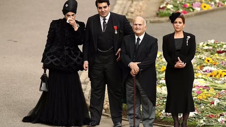 الأميرة هيا حضرت عزاء إليزابيث وسط مخاوف من لقائها بزوجها السابق