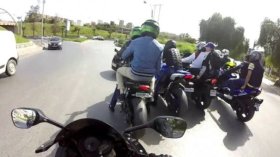 الشرطة تطلق حملة ضد تجاوزات الدراجات النارية عبر الطرقات