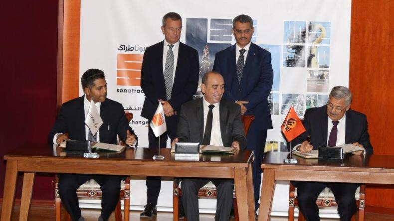 سوناطراك توقع عقدين جديدين لتطوير انتاج الغاز والبترول