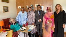 بالصور.. معمرة سويسرية متمسّكة بالتضامن مع الشعب الصحراوي