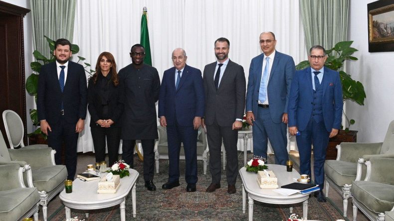 الرئيس تبون يستقبل وفدا من شركة “ميتا” المالكة لفيسبوك