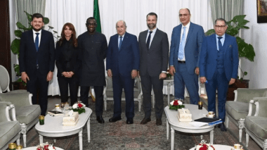 Le Président Tebboune reçoit une délégation de la société Meta