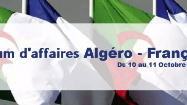 Début a Alger du forum économique algéro-français
