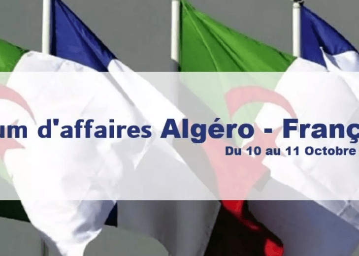 Début a Alger du forum économique algéro-français