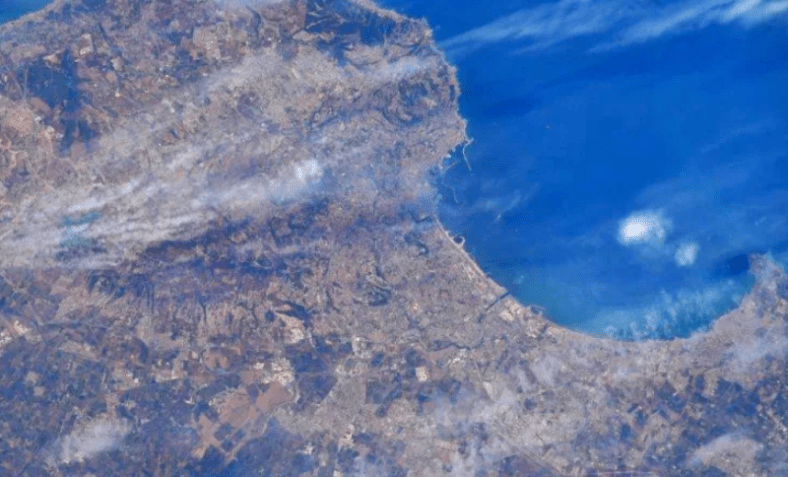 Italian Astronaut Shares Stunning Images Of Algeria From Space