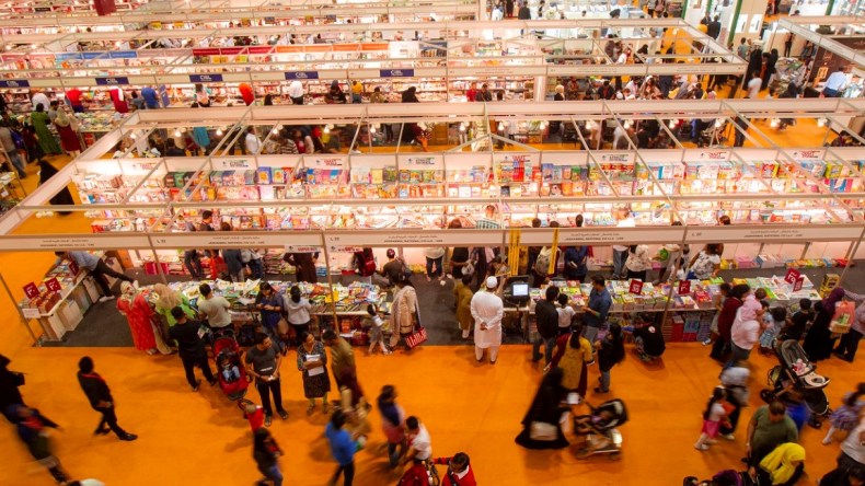 واسيني وقسيمي وبلكبير ورشدي رضوان في معرض الشارقة