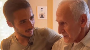 VIDEO: Parti a pied de Paris, voila Mehdi arrivé chez son grand-père a Alger