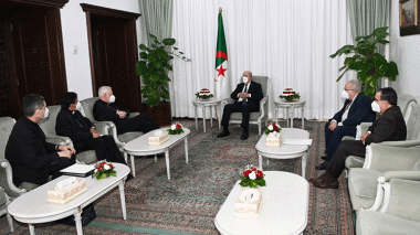 Le président Tebboune reçoit l’archevêque Paul Richard Gallagher