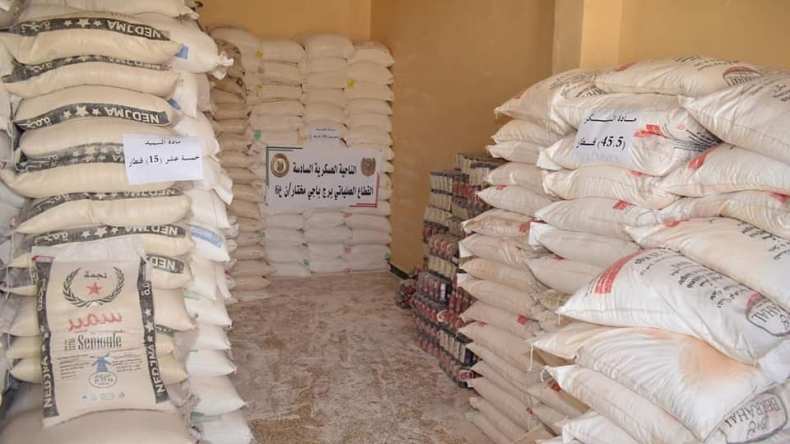 حجز 130 طنا من المواد الغذائية الموجهة للتهريب والمضاربة