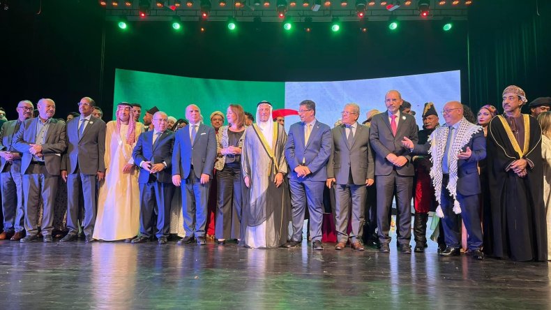 بالصور.. وزراء الخارجية العرب ضيوف ملحمة “ألا فاشهدوا” بالجزائر