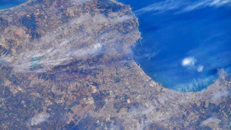 صور الجزائر من الفضاء تُبهر رائدة فضاء دولية