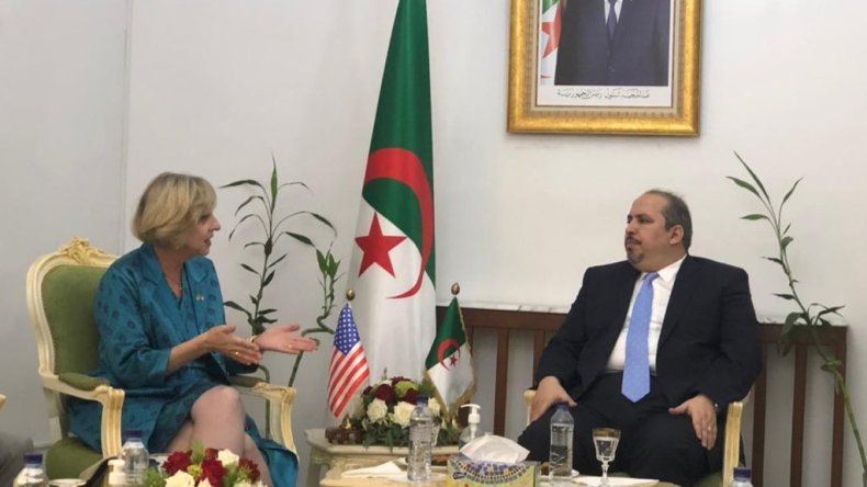 هذا ما قاله بعجي للسفيرة الأمريكية خلال استقبالها