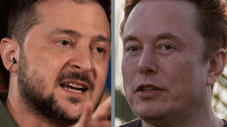 من أجل خطة للسلام في أوكرانيا.. حرب تغريدات بين زيلينسكي وأغنى رجل في العالم