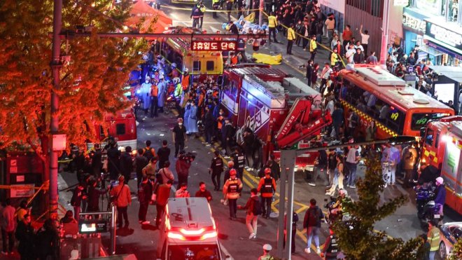 احتفالات الهالوين تخلف وفاة أكثر من 150 شخصا بسيُول
