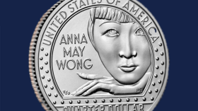 صورة نجمة سينمائية من عصر الأفلام الصامتة على عملة أمريكية لأول مرة