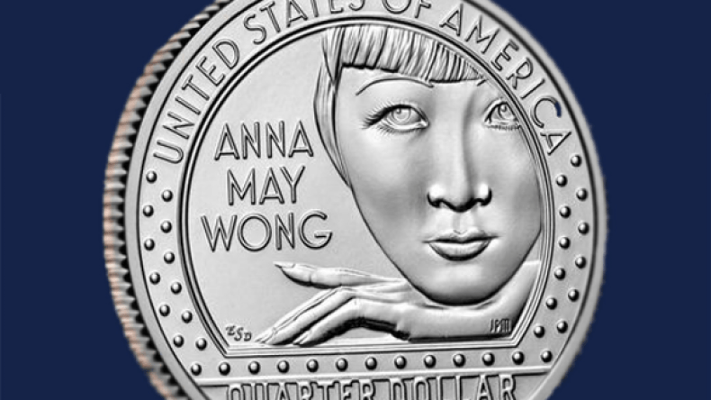 صورة نجمة سينمائية من عصر الأفلام الصامتة على عملة أمريكية لأول مرة