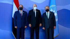 قمة المناخ: السيسي وغوتيريش في استقبال الرئيس تبون بمركز المؤتمرات في شرم الشيخ (فيديو)