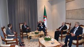 الرئيس تبون يجري مباحثات مع غوتيريش