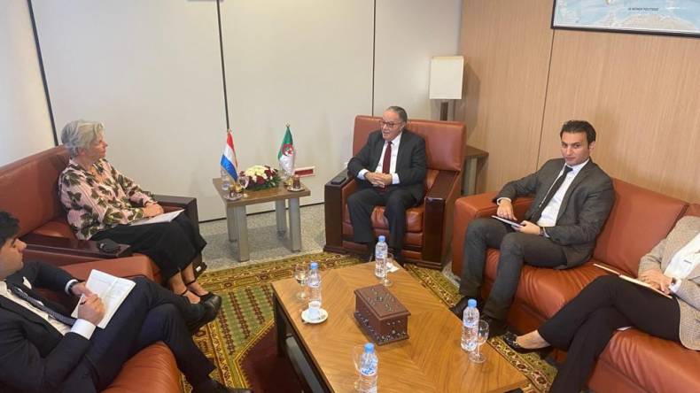 بلاني يستقبل سفيرة هولندا بالجزائر وهذه أهم الملفات المطروحة