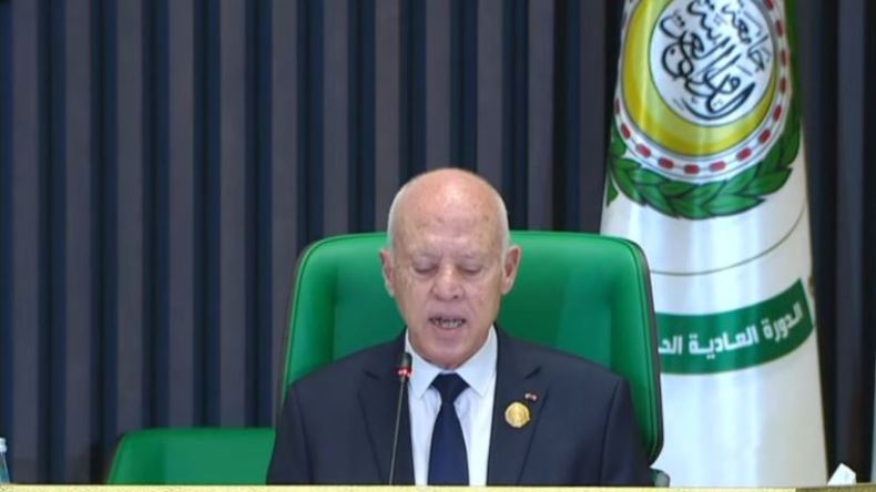 قيس سعيد: لا سلام إلا باستعادة الحق الفلسطيني  