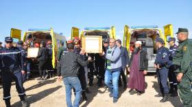 حريق المدية: تشييع جنازة والدة ونجلي رئيس دائرة بني سليمان