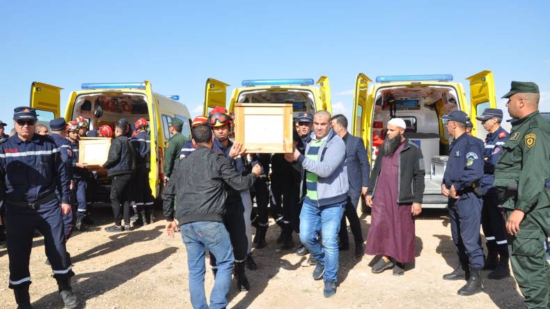 حريق المدية: تشييع جنازة والدة ونجلي رئيس دائرة بني سليمان