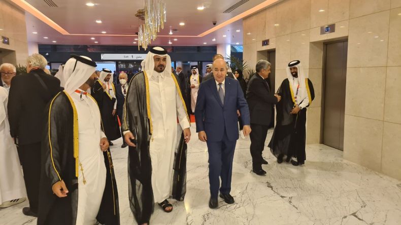 الرئيس تبون يصل إلى ملعب البيت لحضور افتتاح مونديال قطر 2022