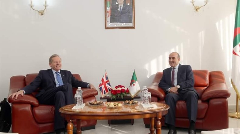 بلجود يجري مباحثات مع المبعوث الخاص لرئيس الوزراء البريطاني