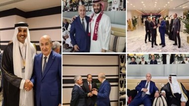 Le Président Tebboune rencontre nombre de dirigeants arabes à Doha