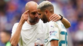 غوارديولا: محرز عاد بقوة وقيمته الفنية لا نقاش فيها