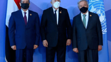 COP27: le Président Tebboune reçu par son homologue égyptien et le SG de l’ONU