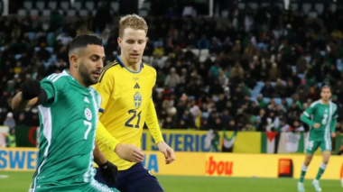 Foot/ Amical: L’Algérie s’incline face à la Suède (2-0)
