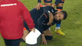 بِالفيديو: توبة يُصاب