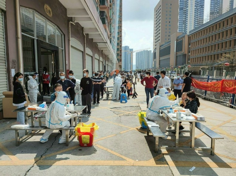 Chine: Le nombre de cas Covid a atteint un nouveau record
