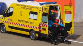 Photos: Une explosion de gaz fait trois blessés à Alger