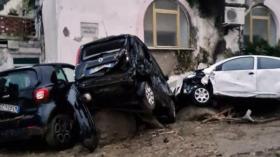 Italie: 8 morts après un glissement de terrain