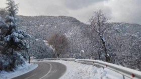 De la neige sur les hauteurs des régions de l’Est