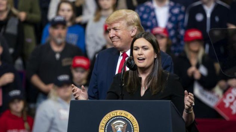 المتحدثة باسم البيت الأبيض في عهد ترامب تصبح أول حاكمة لولاية أركنساس