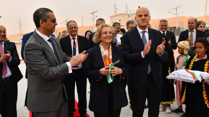 بالصور.. سوناطراك وإيني يدشنان مختبرا ومحطة للطاقة الشمسية جنوب الجزائر