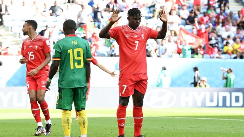 بالفيديو.. لاعب كاميروني مع سويسرا يسجل ويرفض الإحتفال