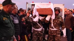 سيدي بلعباس: تشييع جثمان شهيد الواجب العريف “بوشنافة” إلى مثواه الأخير  