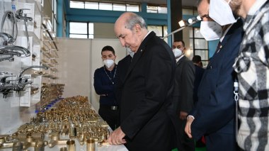 افتتاح الرئيس تبون لمعرض الإنتاج الجزائري