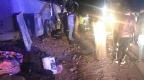 بالصور.. 19 جريحا إثر انقلاب حافلة لنقل المسافرين بالجلفة